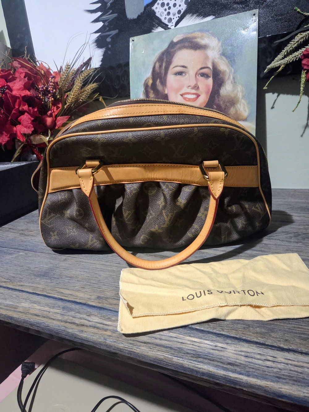 Louis Vuitton Monogram Canvas Mizi Bag